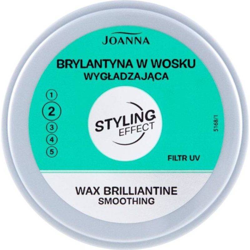 Nogludinošs, spīdumu piešķirošs matu ieveidošanas vasks Joanna Styling Effect 45 g