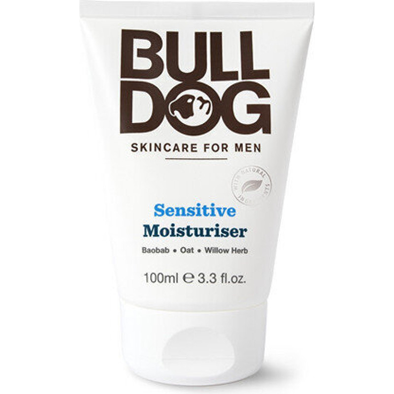 Mitrinošs krēms jutīgai ādai vīriešiem Bulldog Sensitive Moisturiser 100 ml