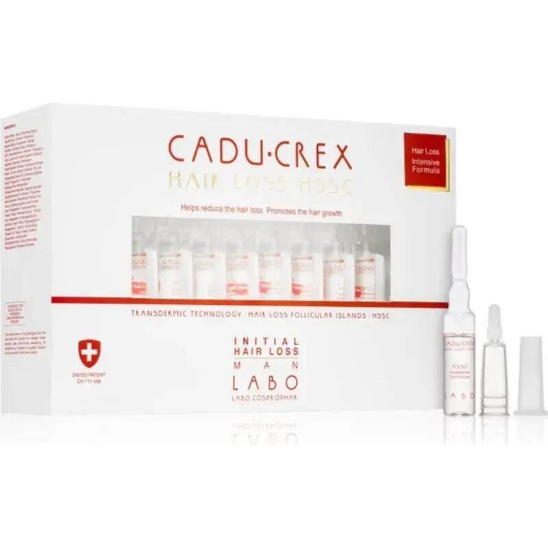 CADU-CREX Vīriešu matu izkrišanas sākuma komplekts 20 gab.