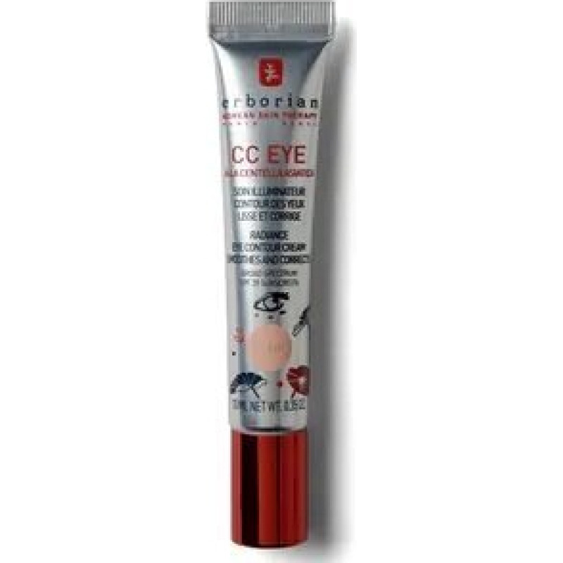 Acu krēms Erborian CC Eye Radiance Contour Cream Dore, 10ml