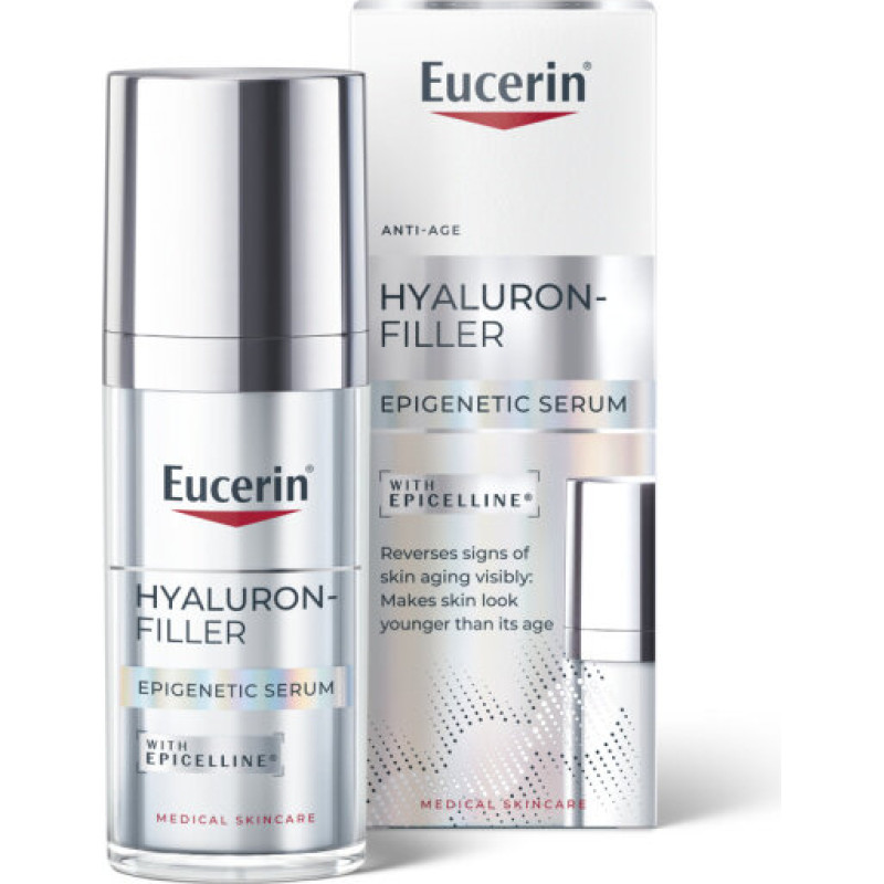Eucerin® Hyaluron-Filler Epigenetic serums ar Epicelline, 30ml