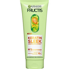 Kondicionieris Garnier Fructis Keratin Sleek sausiem un spurainiem matiem 200 ml