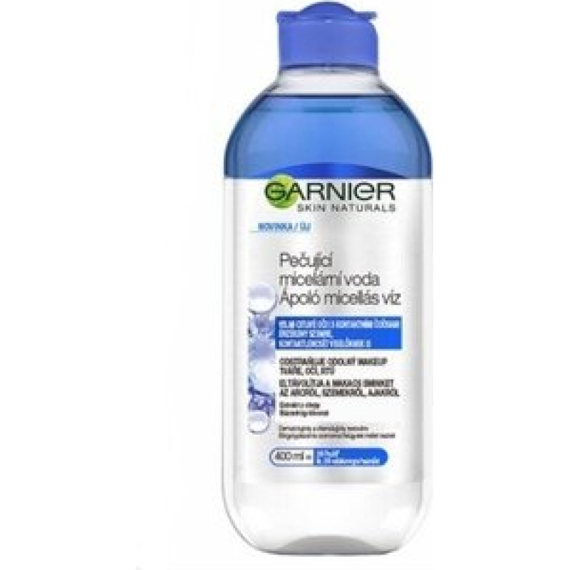 Micelārais ūdens ļoti jutīgai ādai un ādai ap acīm Garnier Skin Naturals 400 ml