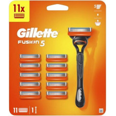 Komplekts Gillette Fusion5: skuveklis + skūšanās galviņas, 11 gab.