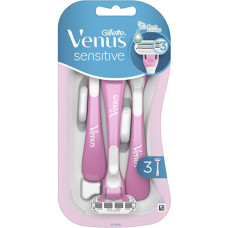 Vienreizējās lietošanas skuvekļi Venus Sensitive, 3 gab.