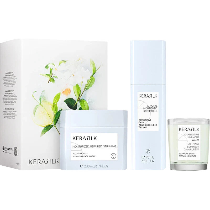 Goldwell Specialists Recovery Set matu kopšanas dāvanu komplekts ar sveci