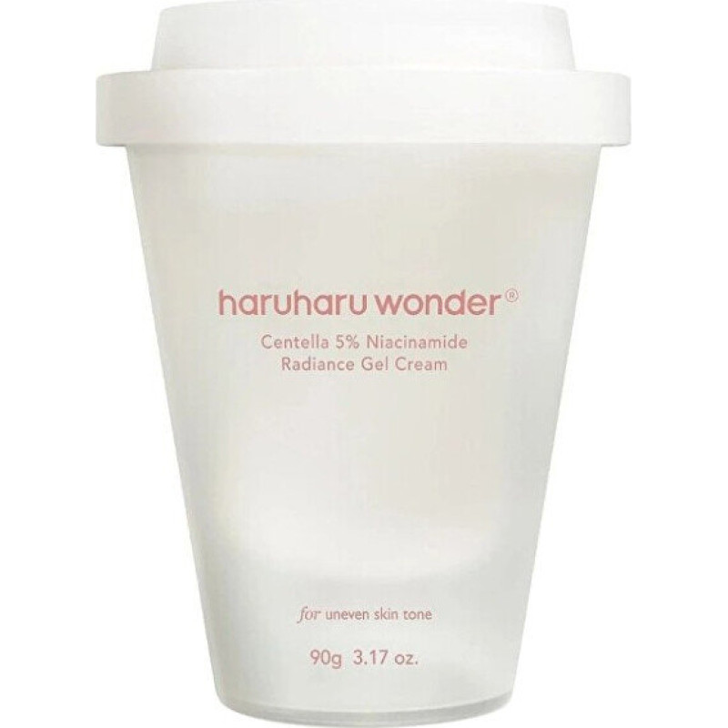 haruharu wonder Centella 5% niacinamīda mirdzuma gēlkrēms (90 g)