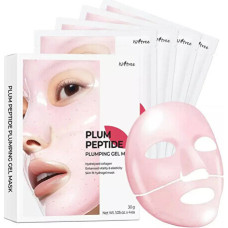 Lokšņu maska Isntree Plum Peptide Plumping Gel 4 x 35 g Stiprinoša mitrinoša