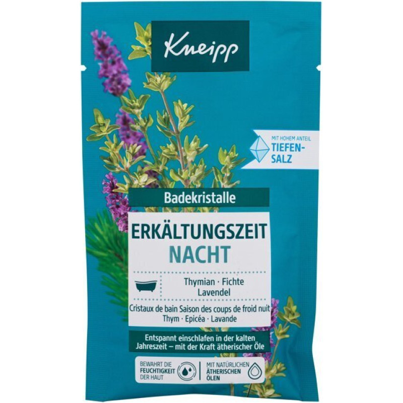 Vannas kristāli Kneipp Cold Time Night, 60 g