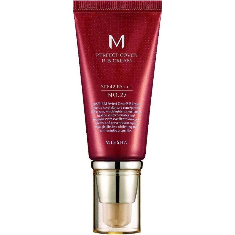 BB sejas krēms Missha M Perfect Cover SPF42/PA+++ 50 ml
