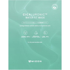 Auduma maska - MIZON - Cicaluronic Water Fit Mask - 24g - Mitrinoša - Vegāna