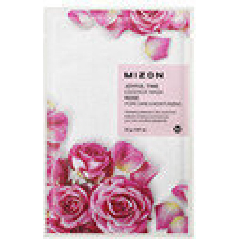 Loksnes sejas maska ar rozēm Mizon Joyful Time Essence Mask Rose 23g
