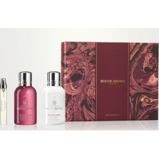 Dāvanu komplekts „Molton Brown Fiery Pink Pepper Travel Collection“ dušas želeja