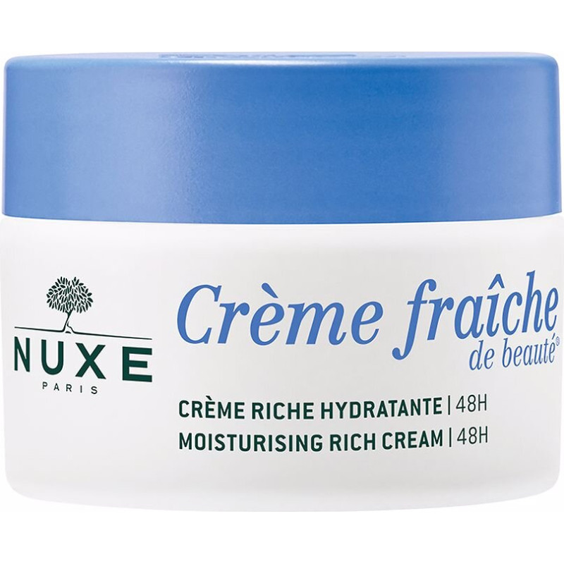 Nuxe Crème Fraîche de Beauté 48H bagātīgs mitrinošs krēms sausai ādai 50 ml