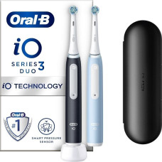 Oral-B iO 3 DUO melns un zils