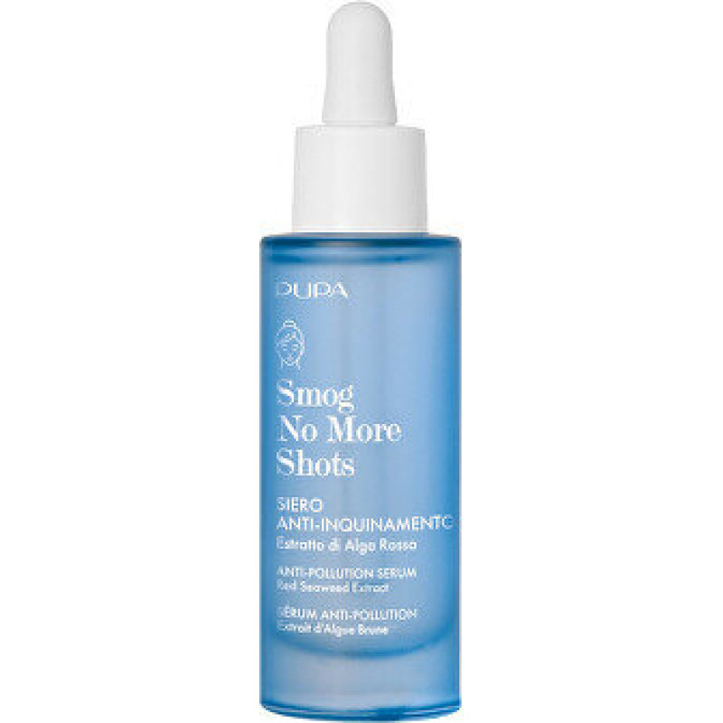 Pupa Smog No More aizsargājošs sejas serums, 30 ml – pret piesārņojumu, mirdzumu pastiprinošs līdzeklis
