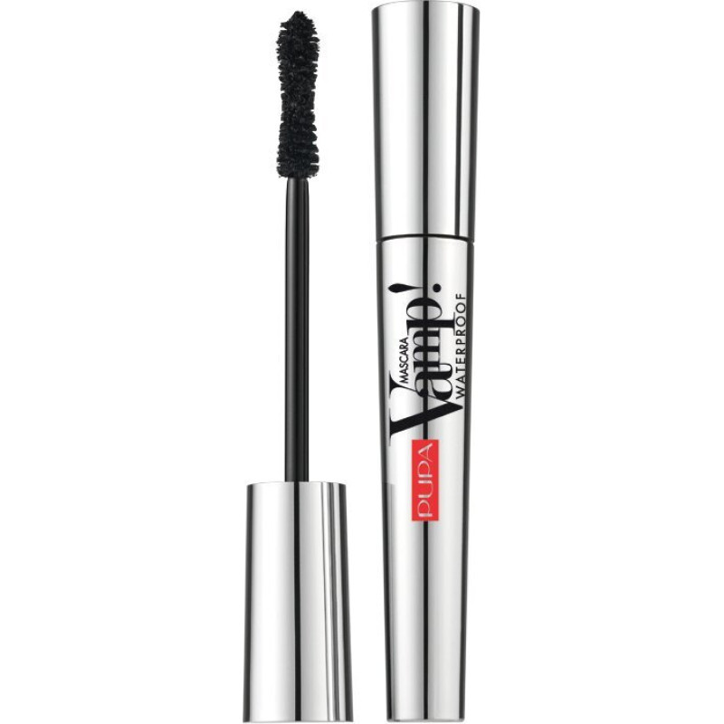 PUPA MILANO - Ūdens noturīga skropstu tuša (Waterproof 001 Extrablack), 9ml