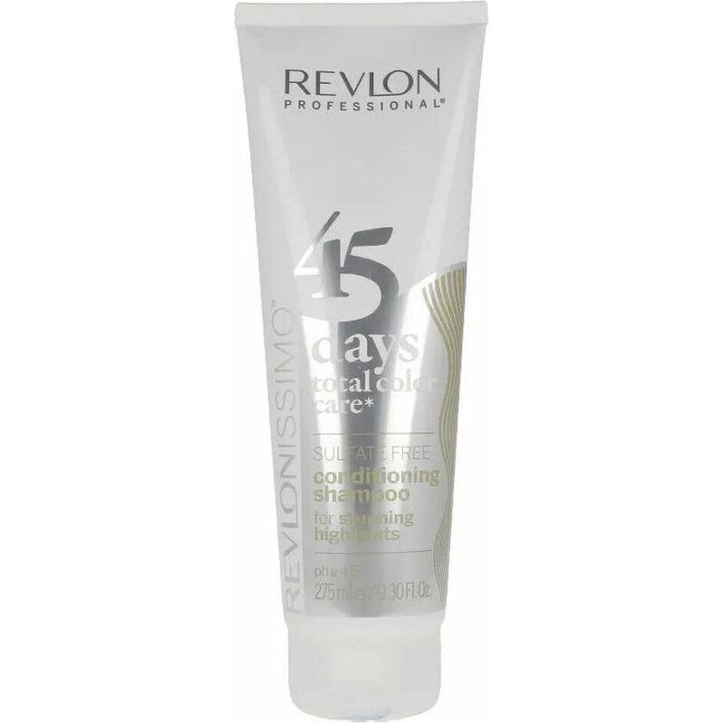 Revlon Professional 45 dienu Revlonissimo šampūns svītrainiem, blondiem un baltiem matiem 275 ML