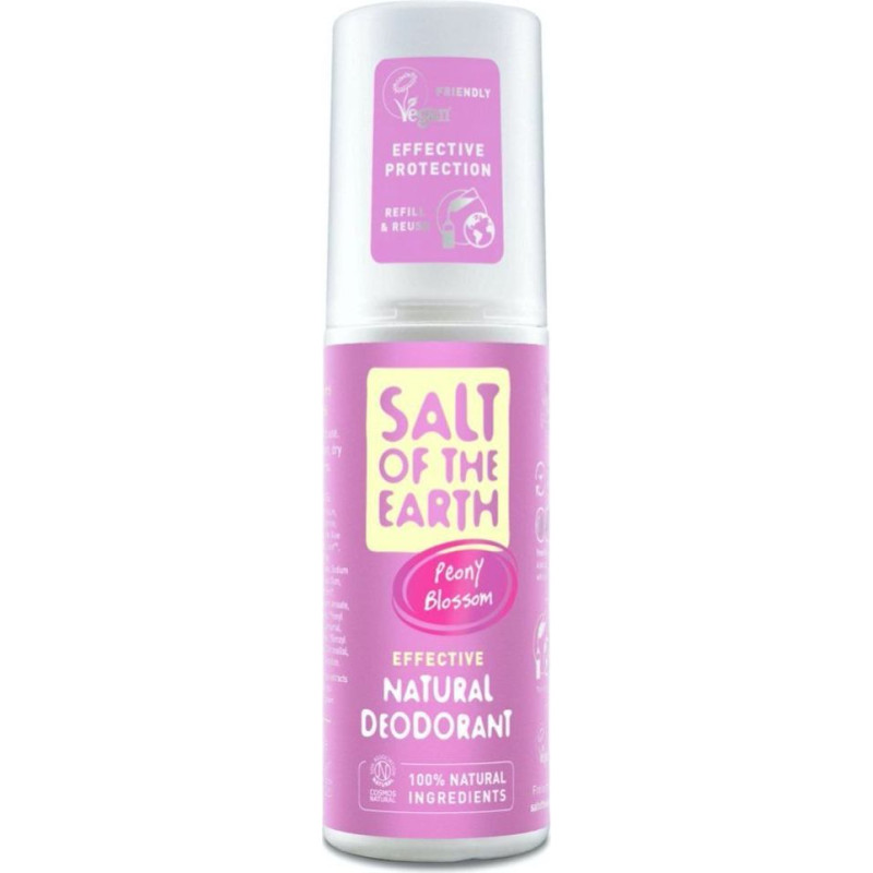 Salt of the Earth spreja dezodorants Peony Blossom, 100ml