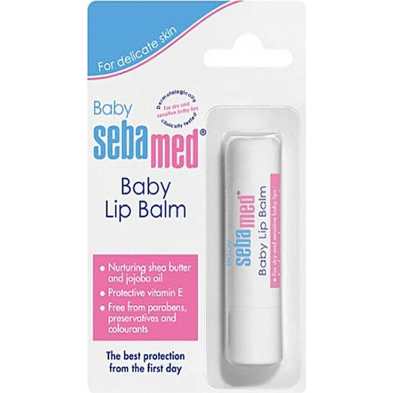 Lūpu balzams bērniem Sebamed Kids Lip Balm Baby 4.8 g