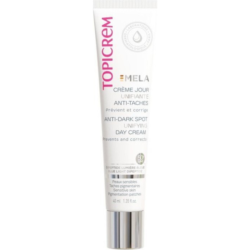 Sejas krēms Topicrem Mela Anti-Dark Spot Unifying, 40 ml