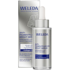 Weleda Zilā genciāna & Edelveis tumšo plankumu izgaismojošs serums 30 ml