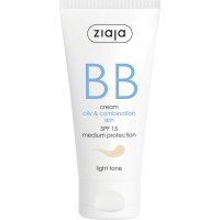 BB krēms taukainai un kombinētai ādai, Ziaja SPF15, 50 ml