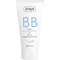 BB krēms taukainai un kombinētai ādai, Ziaja SPF15, 50 ml