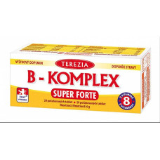 B-KOMPLEX SUPER FORTE+, 20 tabletes, TEREZIA