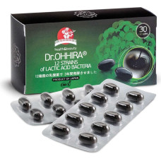 Dr. Ohhira 3-aastane retsept 12 sordi hapendatud piimhappebakteritega 30 caps
