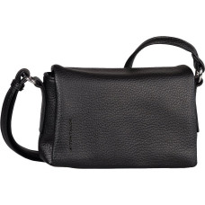 Plecu soma - TOM TAILOR - Lissi Flap Bag bez rāvējslēdzēja S - Melna - 21x15x6 cm - 230 g