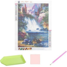 Dimantu mozaīka, 30x40, ūdenskritums