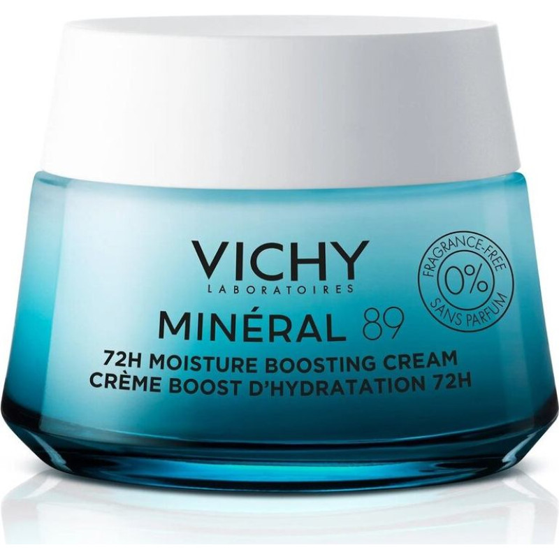Vichy Mineral 89 72H mitrinošais krēms, 50 ml