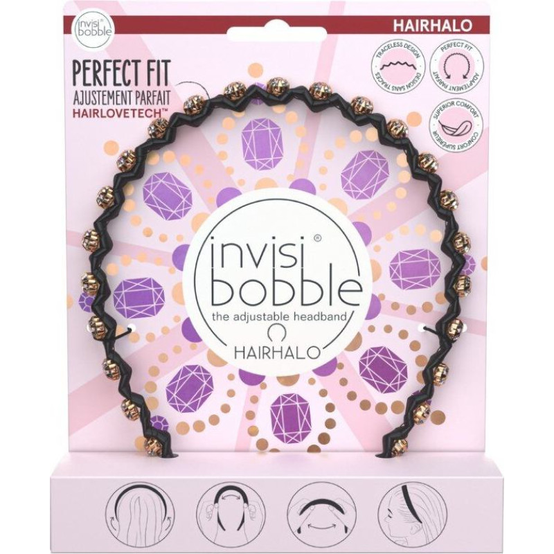 Matu stīpiņa Invisibobble HAIRHALO British Royal Put your Crown on
