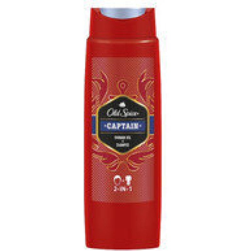 Old Spice Captain 2-In-1 dušas želeja vīriešiem 250 ml