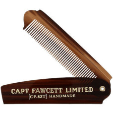 Salokāma kabatas bārdas ķemme Captain Fawcett 1 gab.