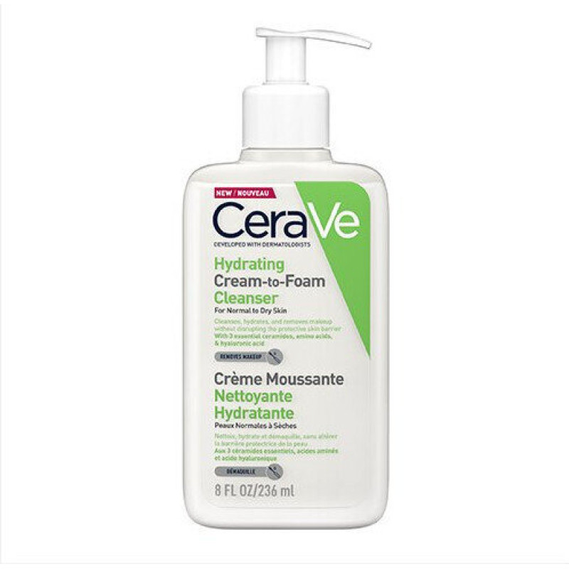 Putojošs attīrošs krēms Cerave, 473 ml