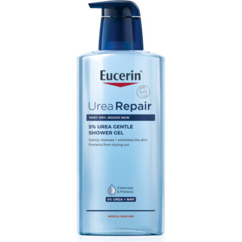 EUCERIN Urea Repair 5% Urea Gentle maiga dušas želeja, 400ml