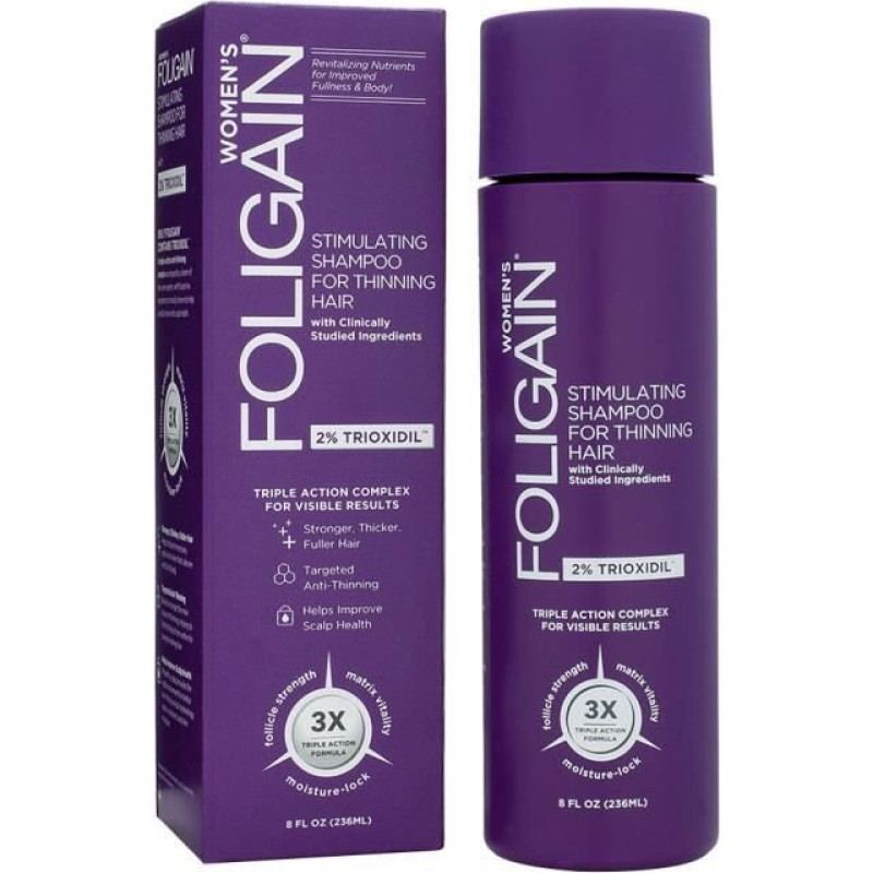 Foligain - Trioxidil® Šampūns Sievietēm - Pret Matiņu Izaudzināšanai