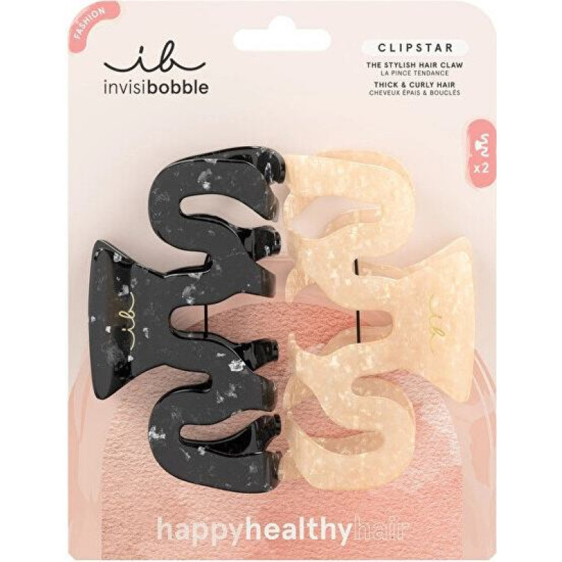 Matu sprādzes Invisibobble Clipstar Eclipse, īpaši lielas, stipras fiksācijas