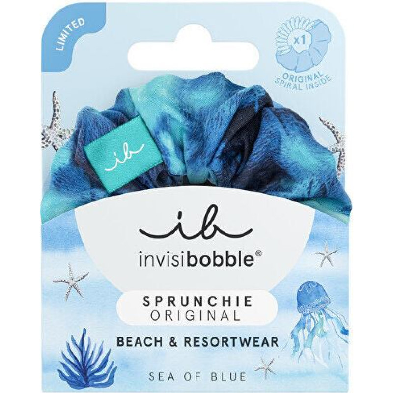 Chouchou - INVISIBOBBLE - Sprunchie Bikini - Zils - Ātri žūstošs - Elegants aksesuārs