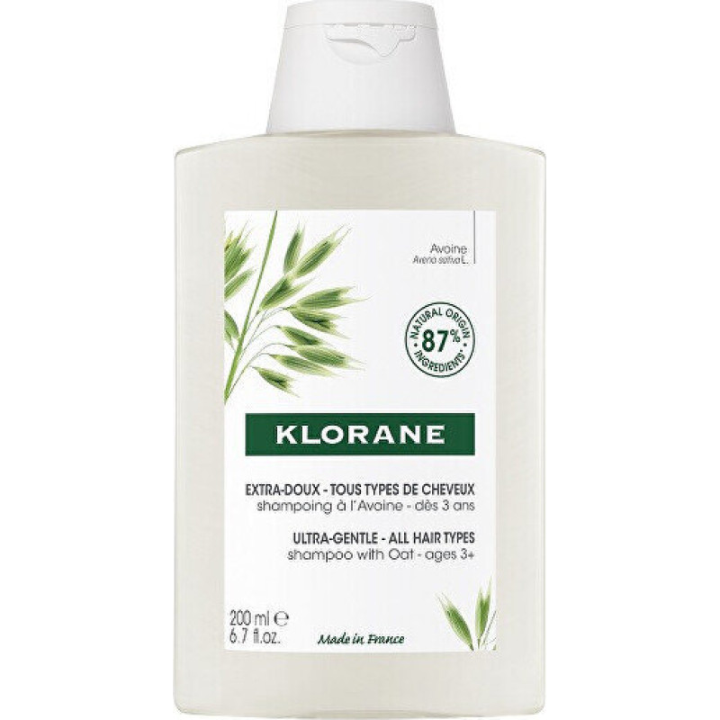 Šampūns visiem matu tipiem Ultra-Gentle All Hair Types Shampoo with Oat, 200ml