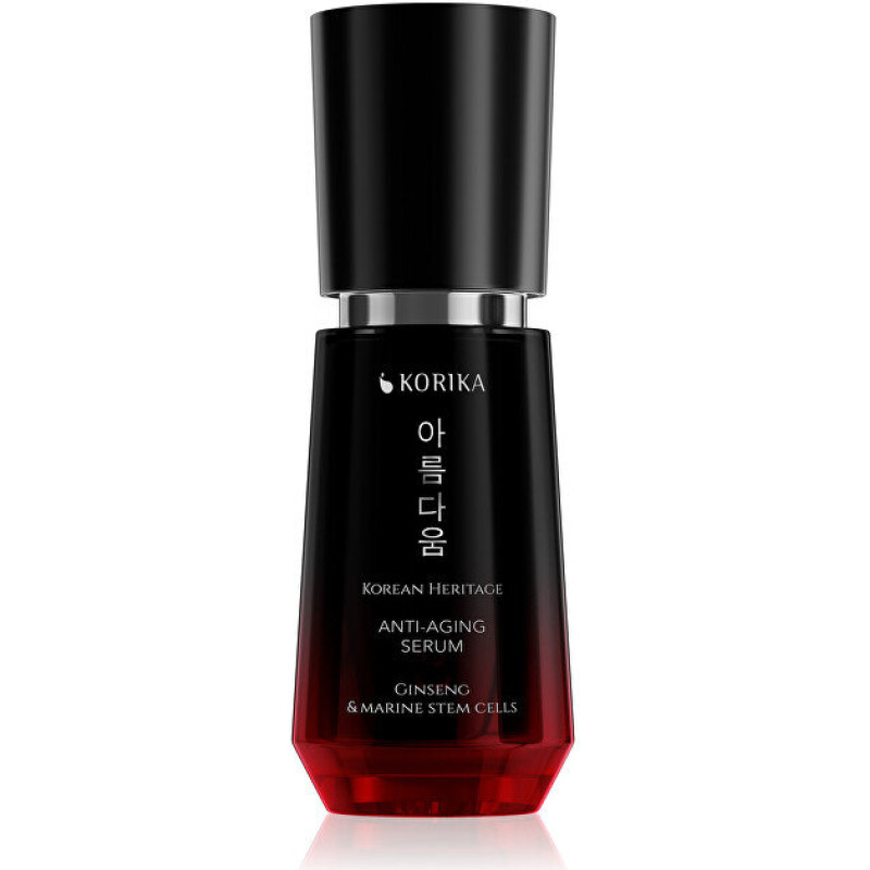Sejas serums Korika Korean Heritage Anti-Age Stem Cells & Ginseng 30 ml
