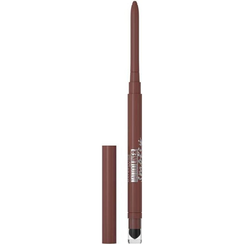 Automātiskais acu kontūrzīmulis Maybelline Tattoo 1.3 g, Smokey Brown 040
