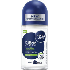 Rullīša pretsviedru līdzeklis NIVEA MEN Derma Control Sensitive 72 h aizsardzība 50 ml