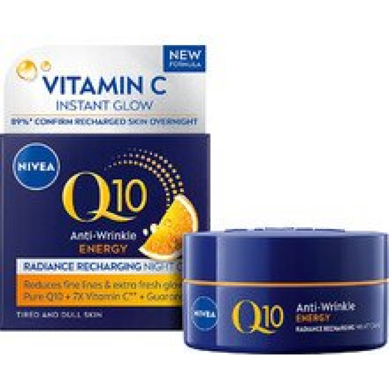 Q10 Energy Cream - Energizing Anti-Wrinkle Night Cream.
