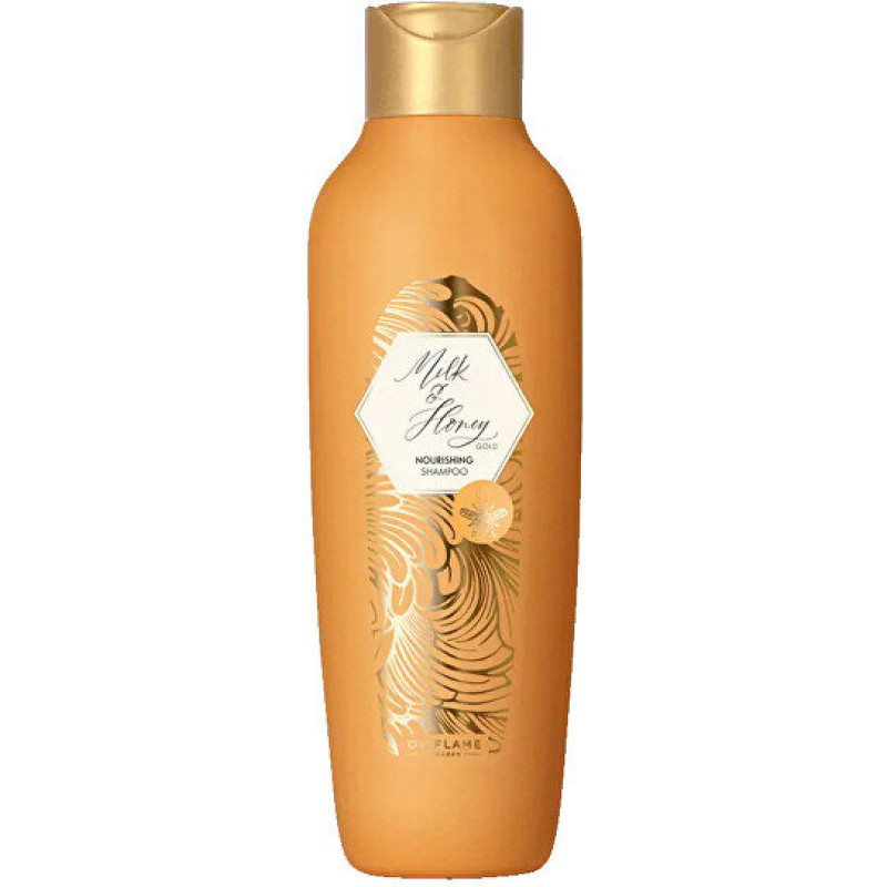 Šampūns Oriflame Milk & Honey Gold barojošs sausiem matiem, mitrinoša kopšana