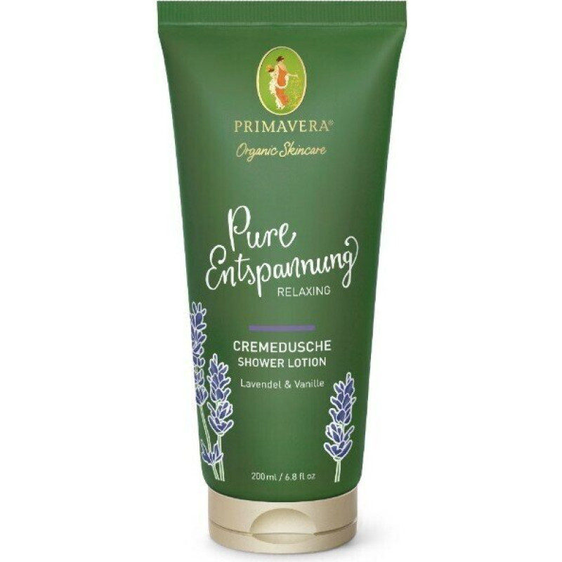 Krēmveida dušas losjons Primavera Relaxing, 200 ml