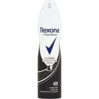 Izsmidzināms dezodorants - antiperspirants Rexona Invisible on black + white clothes sievietēm 150 ml