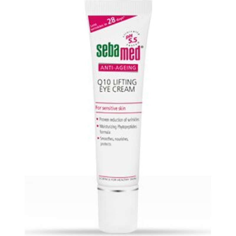 Atjaunojošas acu krēms Sebamed Anti Ageing Q10, 15 ml